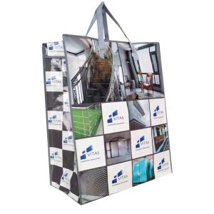 Wholesale Strong Sturdy Shopping Laminated Woven Bags Customized Size from china suppliers
