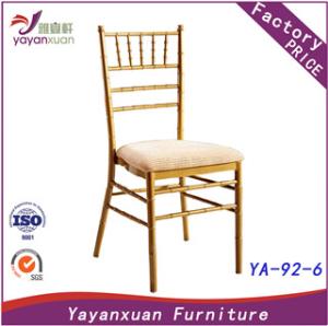 Wholesale Aluminum Wedding Chairs customized by Factory (YA-92-6) from china suppliers