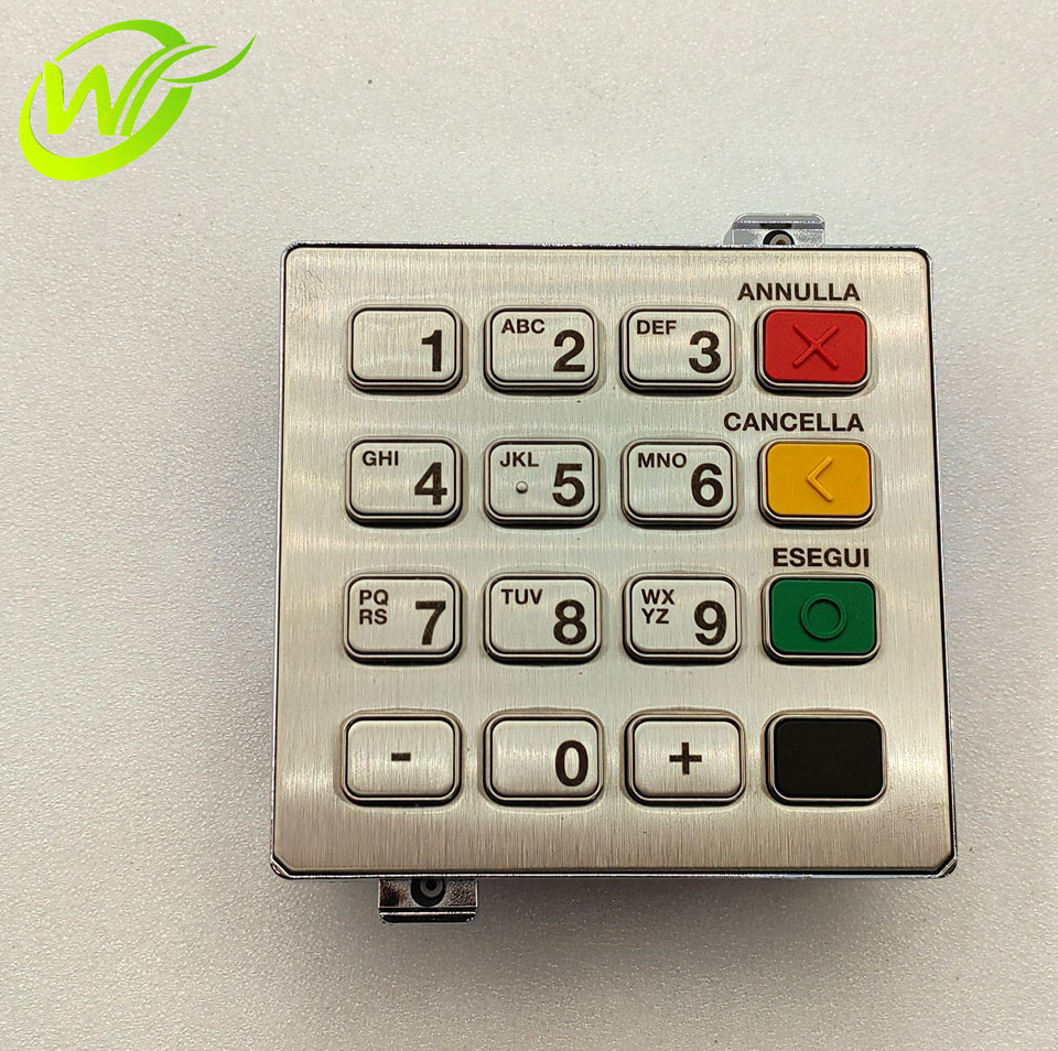 ATM Diebold Small EPP7 BSC 49-255715-736B 49255715736B Diebold BSC EPP7 Keyboard Italian Language