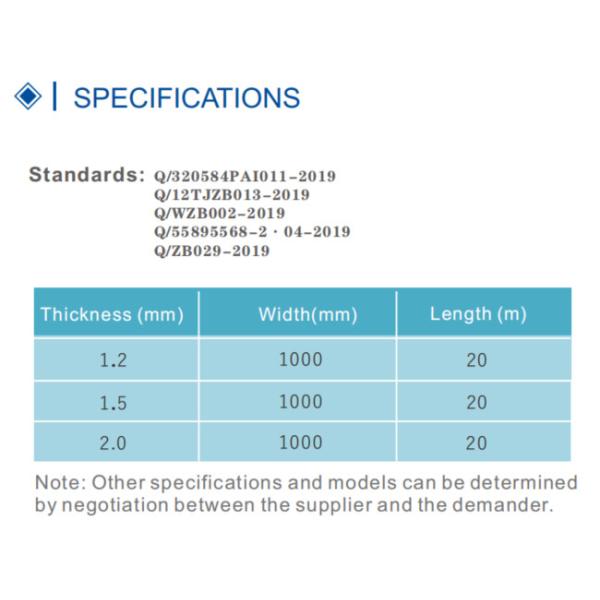 Bondsure® S-CLF Self Adhesive Waterproofing Membrane NS ND Type Super Tensile Strength