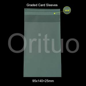 Wholesale Premium Perfect Fit Psa Card Sleeves No PVC / Acid Free With Size 95x140+25mm from china suppliers