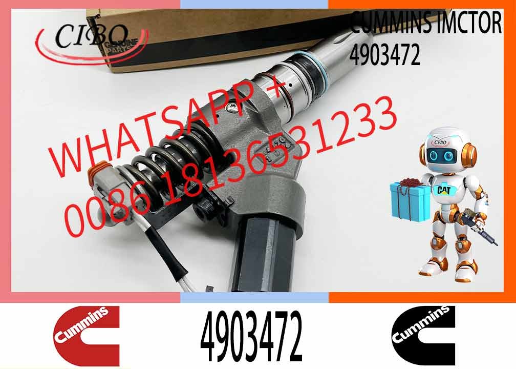 For QSM11 Engine 4903472 490 3472 Excavator Spare Parts Fuel Injector 4903472 3083849
