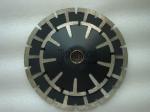 4 Inch Stone Cutting Discs , Black Diamond Blades For Circular Saw Concave T