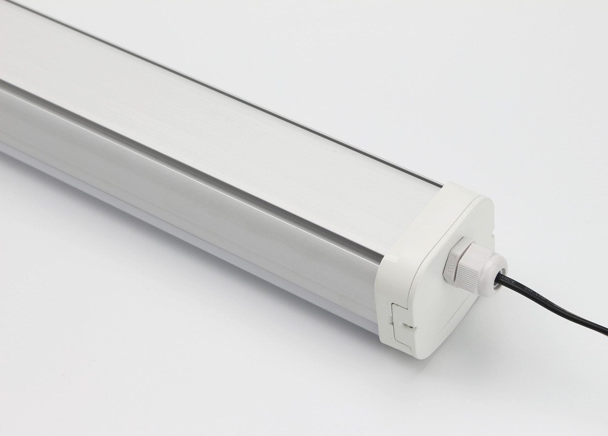 LED Ip65 Weatherproof Batten Fitting 36w , Meeting Room 85 ~ 265V LED Batten Light Fittings