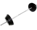 professional weight plate dia28mm black Rubber coated round dumbbell barbell for