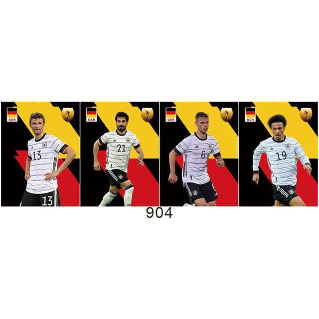 12x16 inches Football Soccer player 3D lenticular poster for Living room Kids room decoration pictures