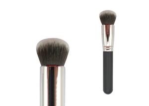 Wholesale Synthetic Bronzer Makeup Brush Sliver Ferrule Grey And Black Hair from china suppliers