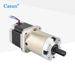 Wholesale Gear Reduction Ratio 1/47 NEMA 23 Stepper Motor 57×57×54mm With CE ISO from china suppliers