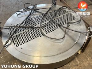 Wholesale ASME SA516 Gr.70N Carbon Steel Stationary Tubesheet Heat Exchanger Parts from china suppliers