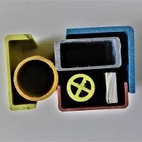 Wholesale High Tensile FRP Pultruded Profiles Round Square Tube Channel from china suppliers