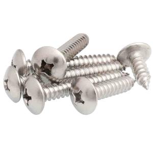 Wholesale Stainless Steel Right Hand Self Tapping Screws Zinc Plated Finish from china suppliers
