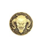 3D Die Casted Metal Coins Collectible Antique Brass Coin 7 Deadly Sins Design