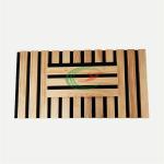 Fireproof Slatted Timber Wood Sound Panels Thickness 21mm Harmless