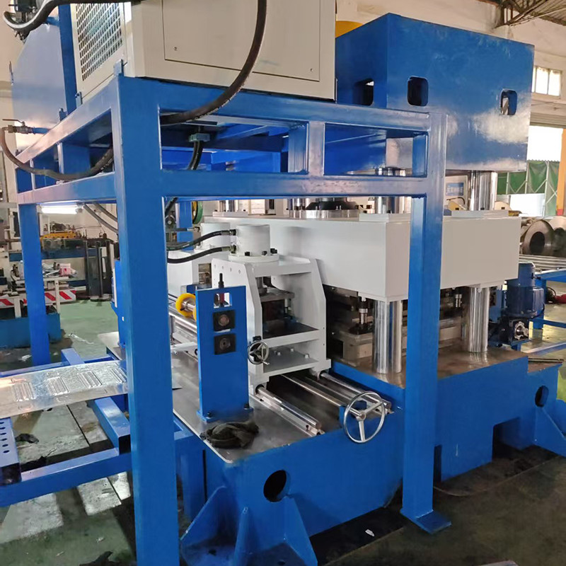 0.8-1.0mm Steel Profile 35*10mm Electric Cabinet Din Rail Cable Tray Roll Forming Machine