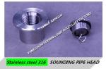 High quality marine stainless steel sounding pipe head, steel deck stainless
