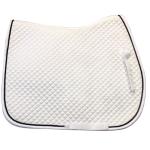 Lightweight White Horse Riding Pad 100% Honeycomb Cloth