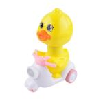 Wholesale Toys Rubber Ducklings Children's Pressure Inertia Return Little Yellow