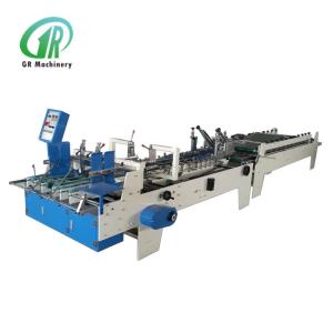 Wholesale Automatic Cardboard Special Shaped Carton Flexo Folder Gluer Small Packing from china suppliers