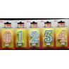 Buy cheap Best-selling Number Candle unique Colorful polka dot number birthday candle With from wholesalers