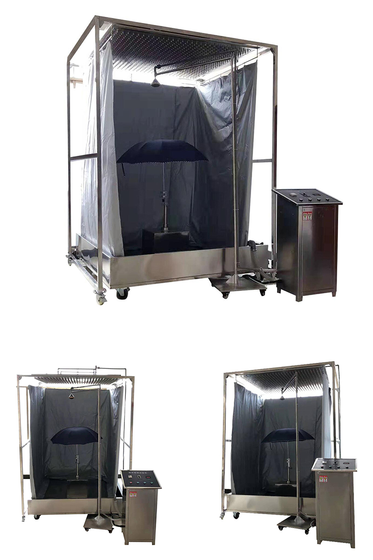 Umbrella and Raincoat Rain Strength Testing Machine Waterproof Rain Resistance Tester