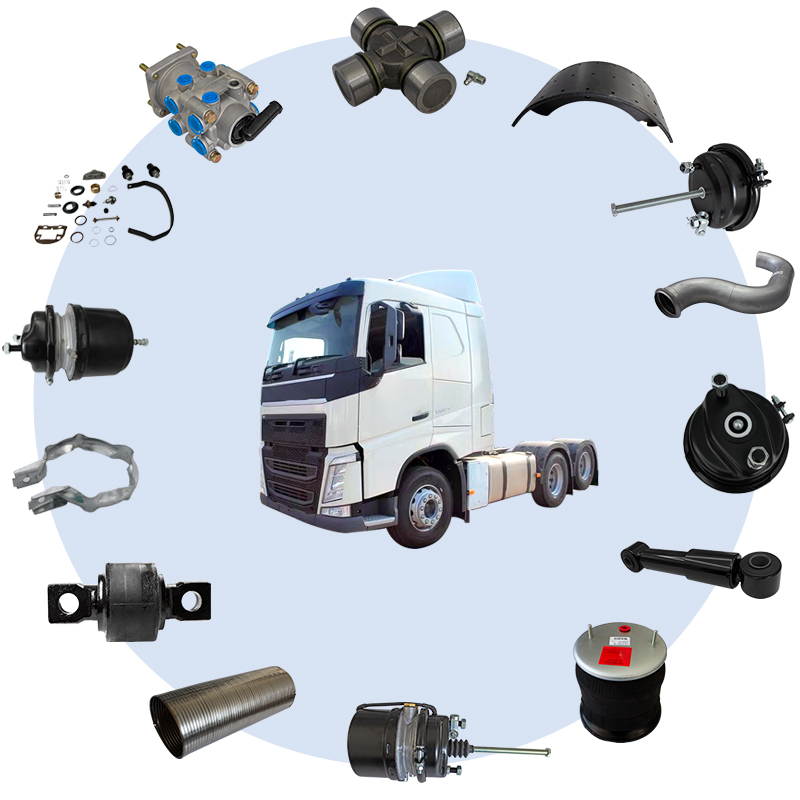 2010-2013 Heavy Duty VOLVO Truck Parts Volvo XC60 Truck Spares Accessories