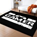 Non Skid 3D Printed Rugs 100*120cm Living Spaces Area Rugs
