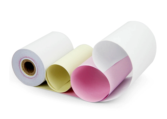 Custom White Pink Yellow Self Copy Carbonless NCR Paper clear image 5 Years Guarantee