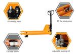 Carbon Steel Or Stainless Steel 2 Ton Electronic Pallet Jack With Weight Scale