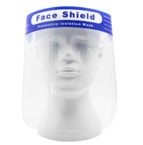 Wholesale Clear PVC Disposable Face Shield Anti Fog Super Light Thin Anti Misting from china suppliers