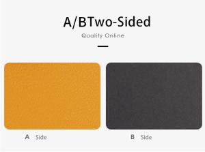Wholesale Assorted Color PU Leather Mouse Pad Cold Resistant ROHS Approved from china suppliers