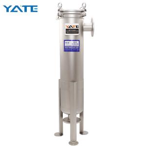 Wholesale 100% Stainless Steel Bag Filter Housing For Industrial Water Treatment Purification from china suppliers