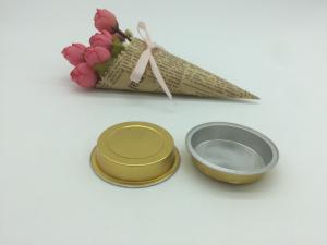Wholesale Gold Metal Mini Aluminum Foil Cups Pie Pans Baking Tool Disposable For Pastry from china suppliers