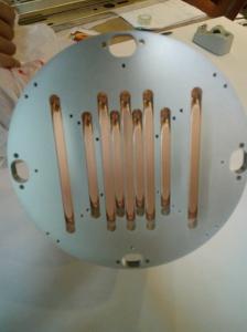 Wholesale 300W - 500W Stamping Processing Copper Pipe Heat Sink For LED Stage Light from china suppliers