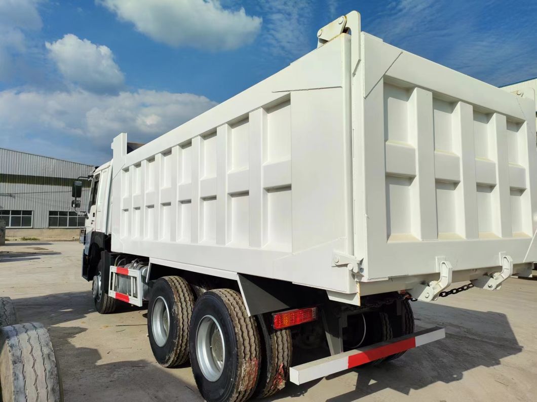 White HOWO 6*4 Dump Truck Tipper Truck Construction Populai All Over The World