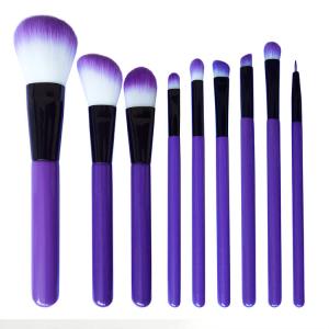 Wholesale Fashionable Makeup Brush Personalized Dark Wooden Handle Face Eye Makeup Brush from china suppliers