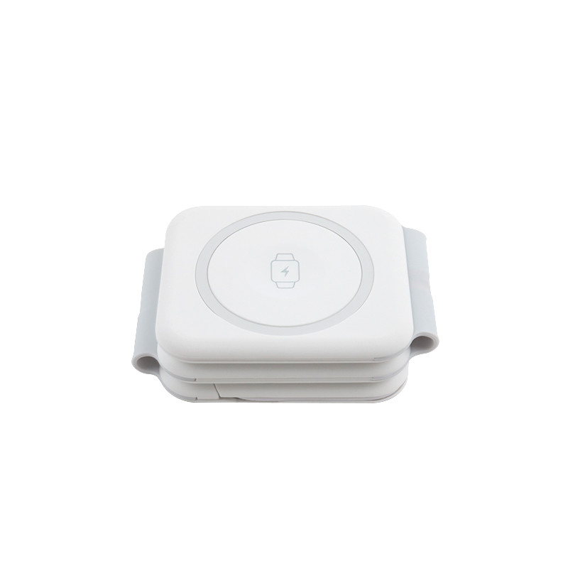 Magnetic 2 In One Wireless Charger With USB And Micro Lightning SMI Card Ejector
