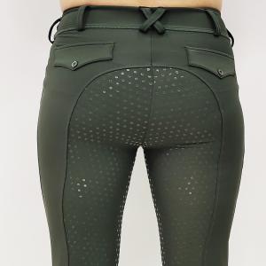 Wholesale Polyester High Waisted Full Seat Riding Breeches Quick Dry Women Equestrian Pants from china suppliers