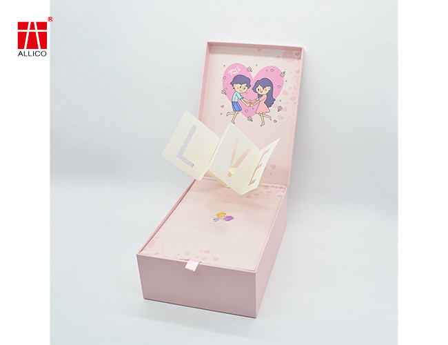Customized Rigid Cardboard Paper Gift Luxury Cardboard Magnetic Folding Gift Box