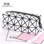 Beautiful Fashion Girl 3D PU Travel Cosmetic Bag