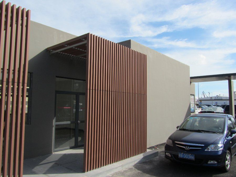 Waterproof Outdoor Wood Plastic Composite WPC Decking Fence (NY75*25)