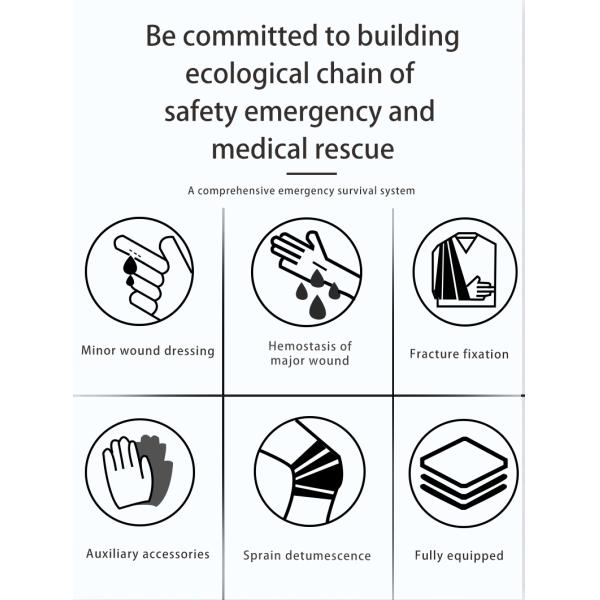 Training Family First Aid Box Antiseptic Black Basic First Aid At Home