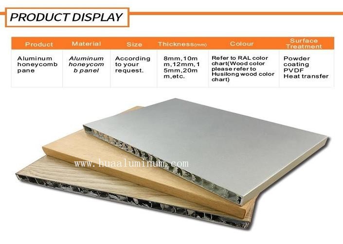 SGS Black Honeycomb Aluminium Panel , Sound Insulation 20mm Aluminium Plate