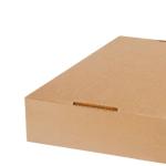 Brown Collapsable Kraft Indestructo Mailers Shoe Box 6x4x2 For Clothing