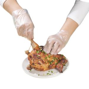 Wholesale Transparent PE Plastic Clear Plastic Disposable Gloves Household Catering For Thick Winter Cleaning from china suppliers
