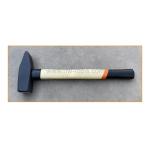 Forged steel Machinist's hammer with ring protect wooden handle
