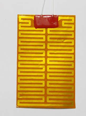 Quick Heating Kapton Foil Heater , Foil Heating Element Simple Assembly