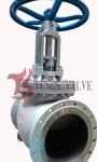 A216 WCB Metal Seal CS Globe Valve 2 -18 Inch 150LB J40H Backseat Design