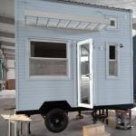 2 Tons Caravan Trailer Tiny Light Steel Villa House 65m2