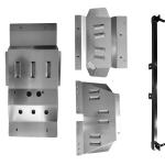 OEM 4x4 Aluminum Alloy NISSAN Patrol Y62 Car Bottom Engine Chassis Guard Plate