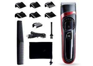 Wholesale 2200mAh Electric Hair Trimmer , 100v-240v Waterproof Hair Clippers Rechargeable from china suppliers